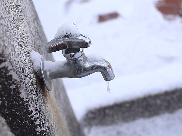 水道管の凍結防止